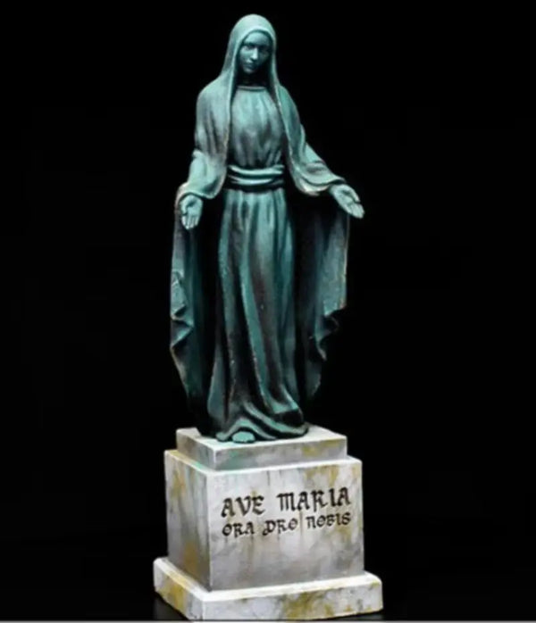 1/35 Virgin Mary Religious Statue, Resin Model Figure Kit, Mythology Theme, Unassembled and Unpainted