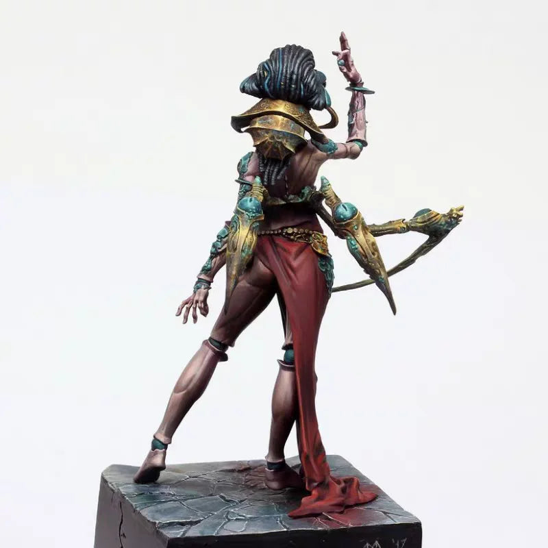 150mm Void Queen Warrior, Resin Model Figure Kit, Fantasy Theme, Unassembled and Unpainted