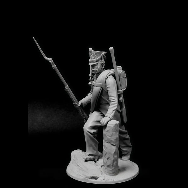 54mm Modern Russian Guards Navy Sailor, Resin Model Figure Kit, Unassembled and Unpainted