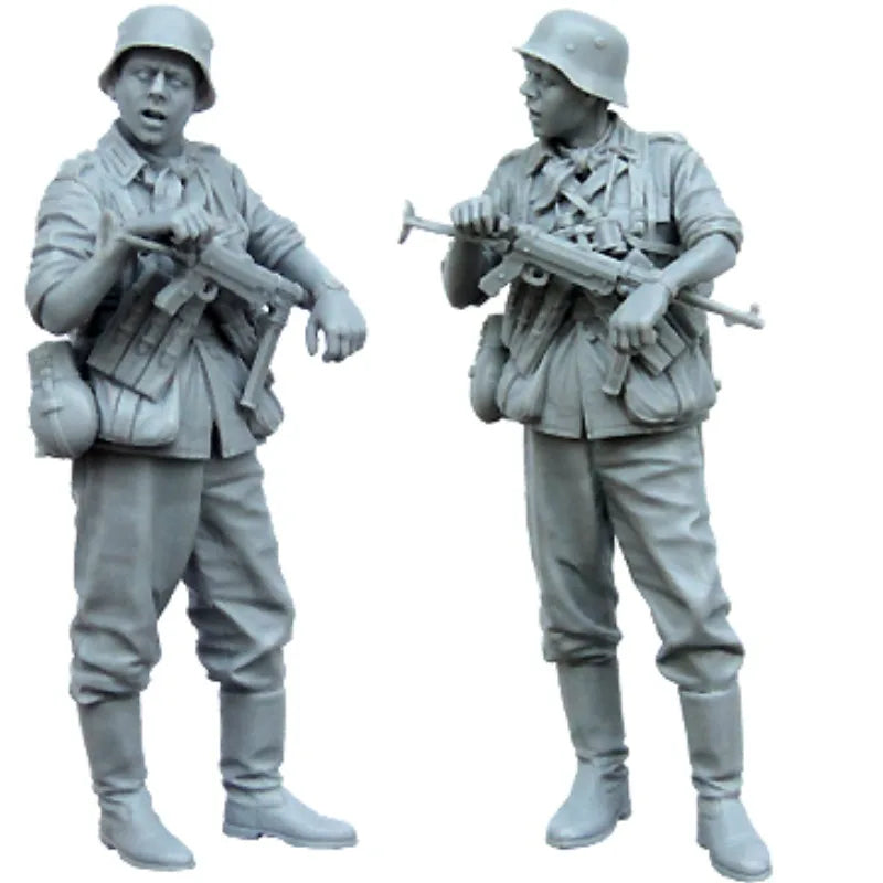 1/35 WWI German Infantryman, Resin Model Figure Kit, Unassembled and Unpainted