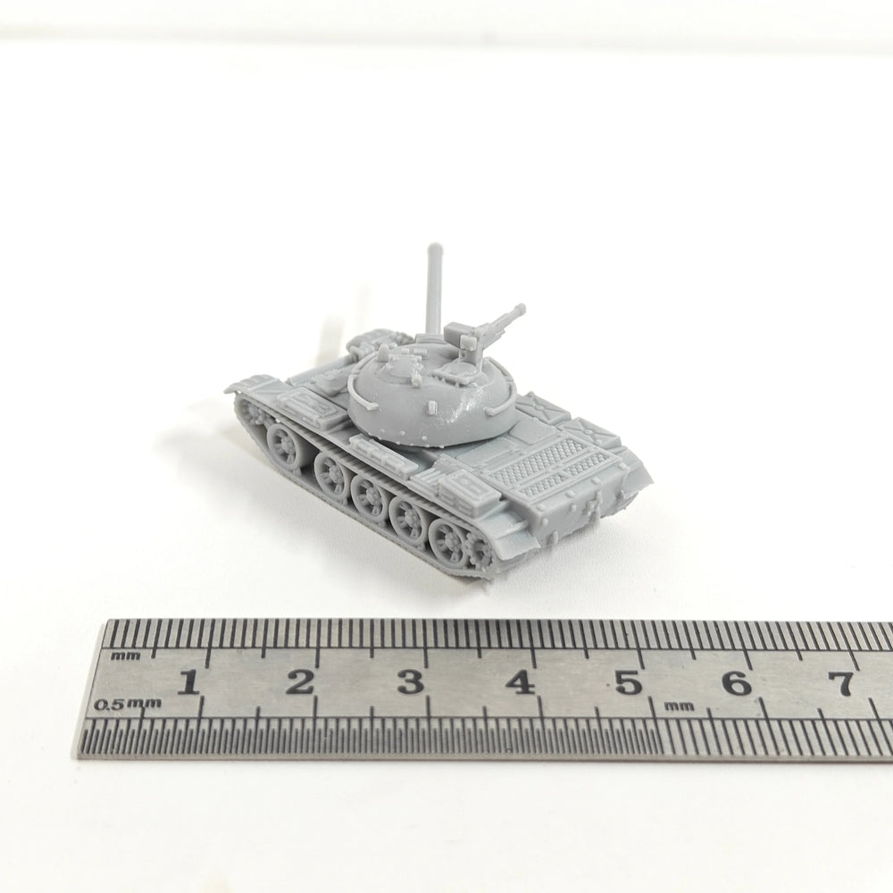 1/144 Cold War Soviet T-54 Main Battle Tank, Resin Model Vehicle Kit, Unassembled and Unpainted