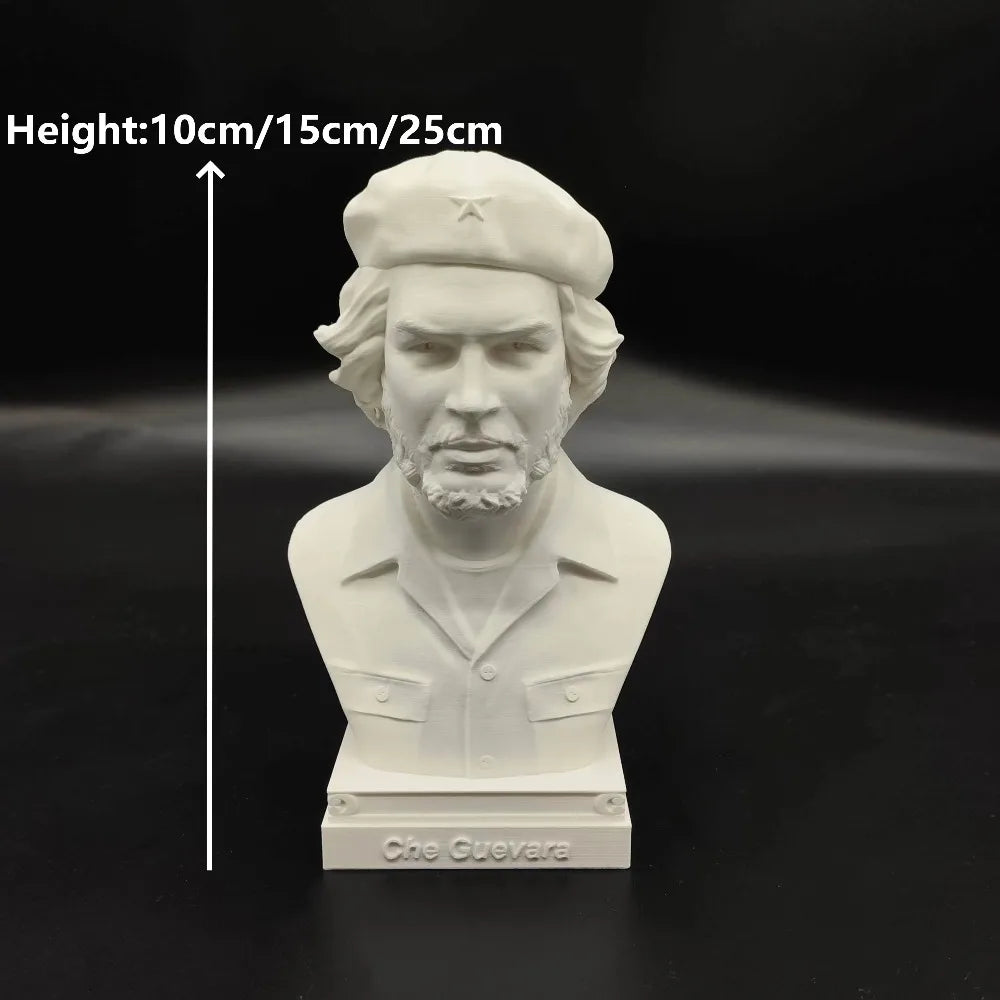 250mm Cold War Che Guevara Revolutionary, Resin Model Bust Kit, Unassembled and Unpainted