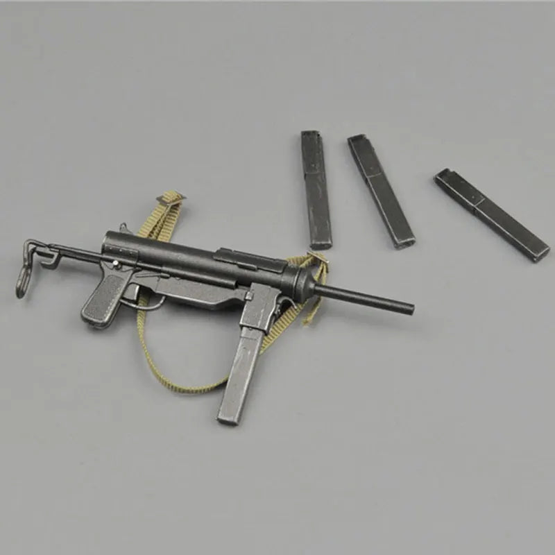1/6 WWII American M3 Submachine Gun, Resin Model Accessory Kit, Unpainted