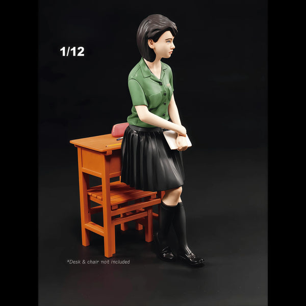 1/12 Contemporary Woman, Resin Model Figure Kit, Historical Theme, Unassembled and Unpainted