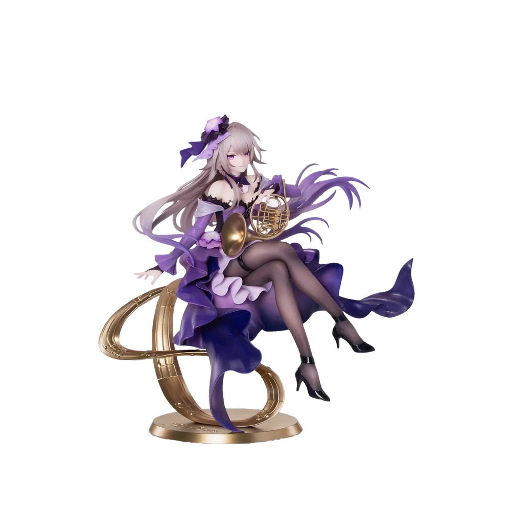 1/8 Character in Purple Dress, Resin Model Figure Kit, Anime Theme, Unassembled and Unpainted