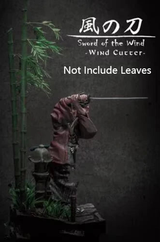 1/24 Samurai Warrior with Katana, Resin Model Figure Kit, Fantasy Theme, Unassembled and Unpainted