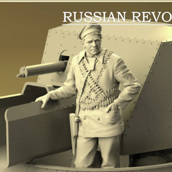 1/35 WWI Russian Sailor, Resin Model Figure Kit, Unassembled and Unpainted