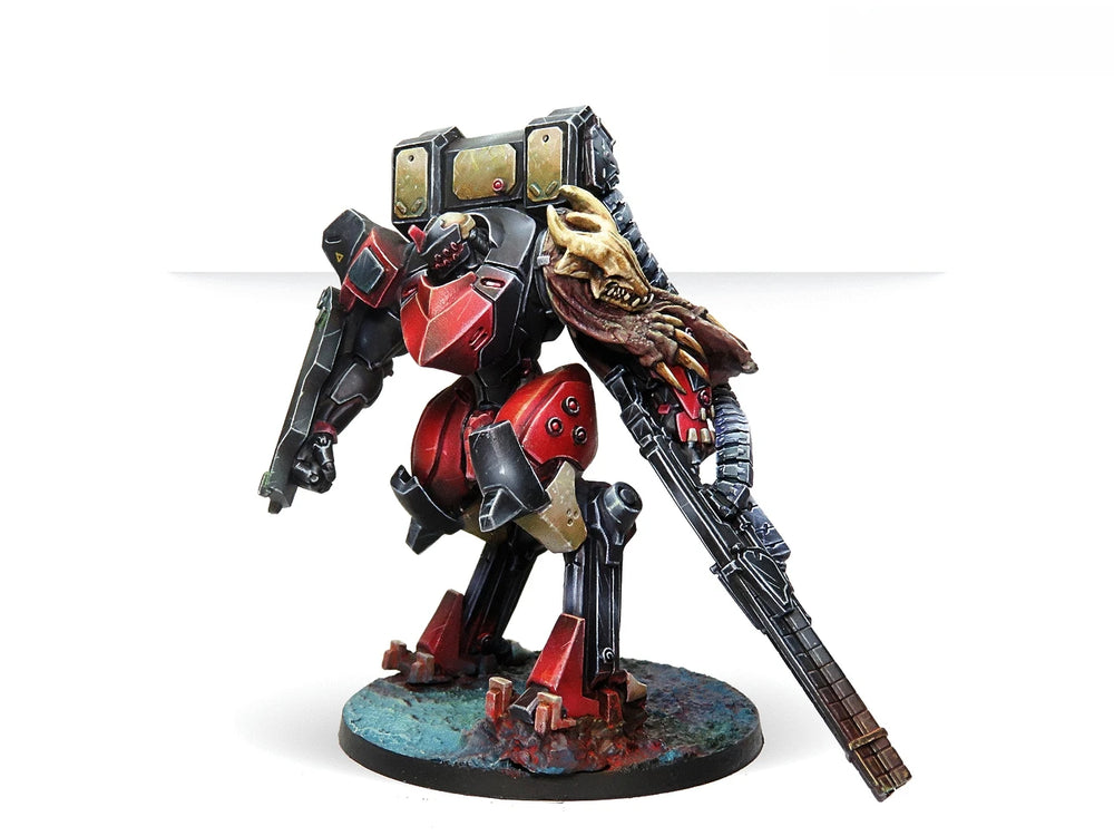 Raicho Armored Brigade Mecha, Resin Model Figure Kit, Sci-Fi Theme, Unassembled and Unpainted