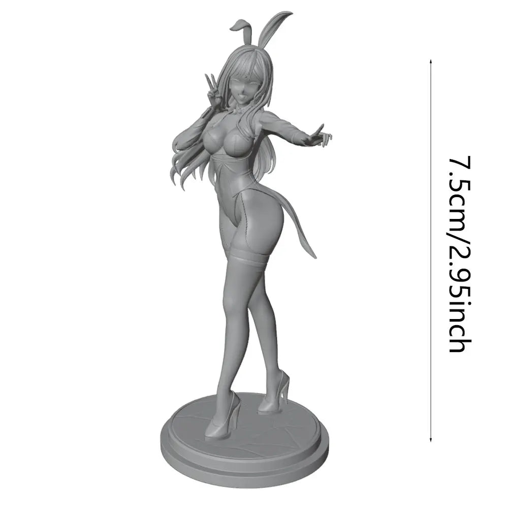 75mm Creature, Resin Model Figure Kit, Fantasy Theme, Unassembled and Unpainted
