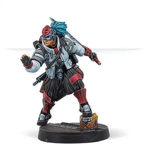 JSA Pack Alpha Grimdark Sci-Fi Infantry Squad, 6 Figures, Resin Model Figure Kit, Sci-Fi Theme, Unassembled and Unpainted