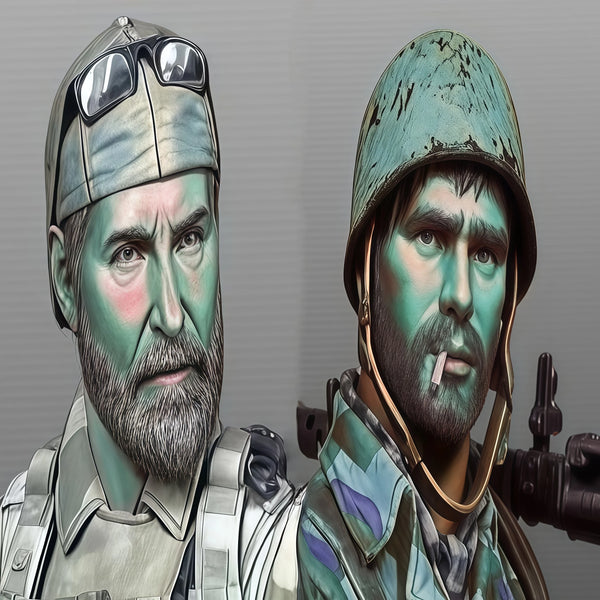 1/10 Modern Soldiers, 6 Figures, Resin Model Figure Kit, Unassembled and Unpainted