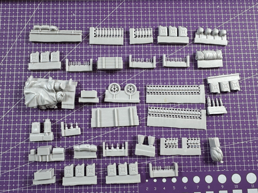 WWII German Panzer III / StuG III 1/35 Resin Vehicle Kit - resin model view 3