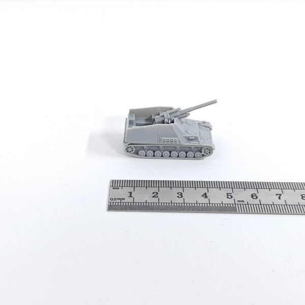 WWII German Flakpanzer IV Self-Propelled AA Gun 1/144 Resin Vehicle Kit