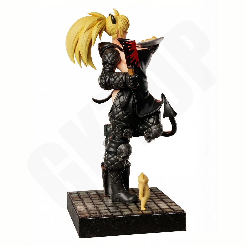 1/24 Demon Maid Warrior, 2 Figures, Resin Model Figure Kit, Fantasy Theme, Unassembled and Unpainted