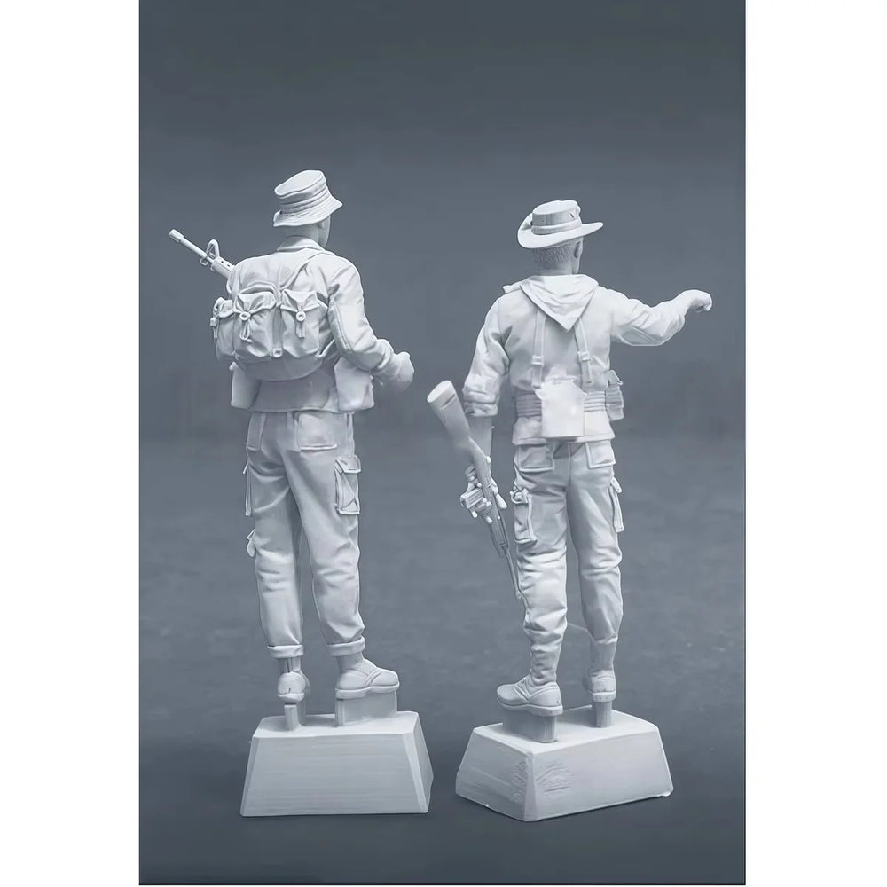 1/35 Vietnam War US Special Forces, 2 Figures, Resin Model Figure Kit, Unassembled and Unpainted