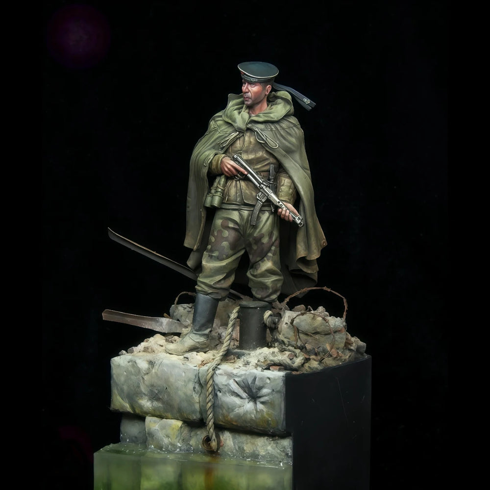 Cold War Soviet Marine, Resin Model Figure Kit, Unassembled and Unpainted