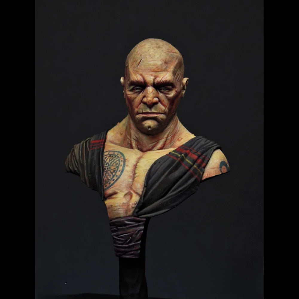 1/16 Modern Male Portrait, Resin Model Bust Kit, Historical Theme, Unassembled and Unpainted