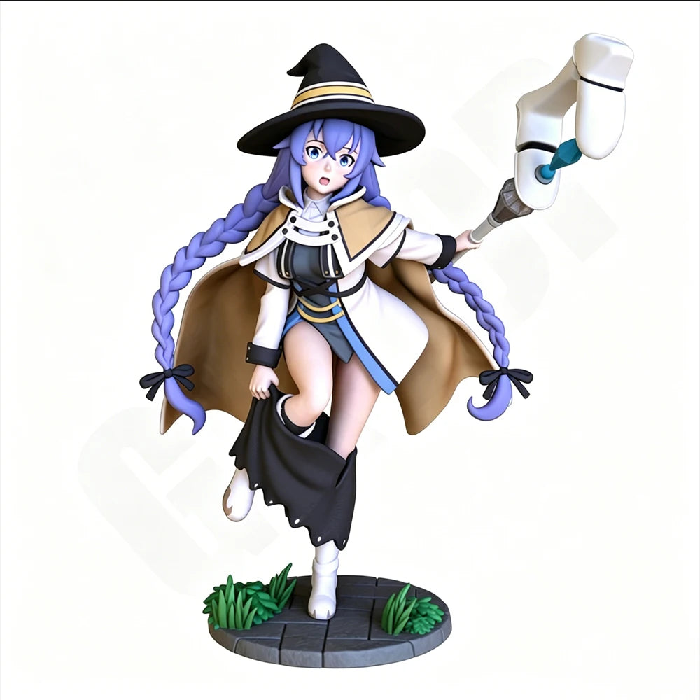 1/24 Witch Magic Girl, Resin Model Figure Kit, Fantasy Theme, Unassembled and Unpainted