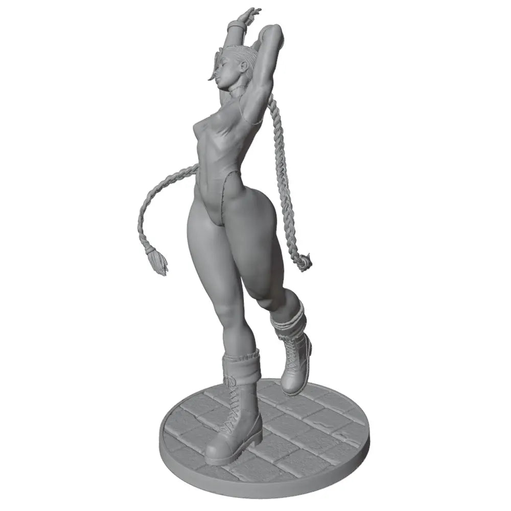 1/24 1/24 Anime Pin-Up, Resin Model Figure Kit, Unassembled and Unpainted