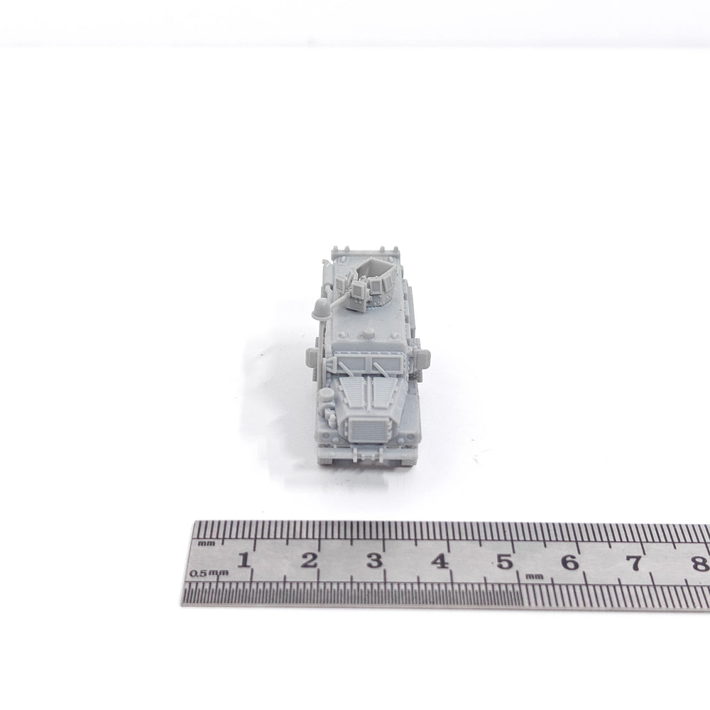 1/144 Modern U.S. Cougar 6x6 MRAP, Resin Model Vehicle Kit, Unassembled and Unpainted