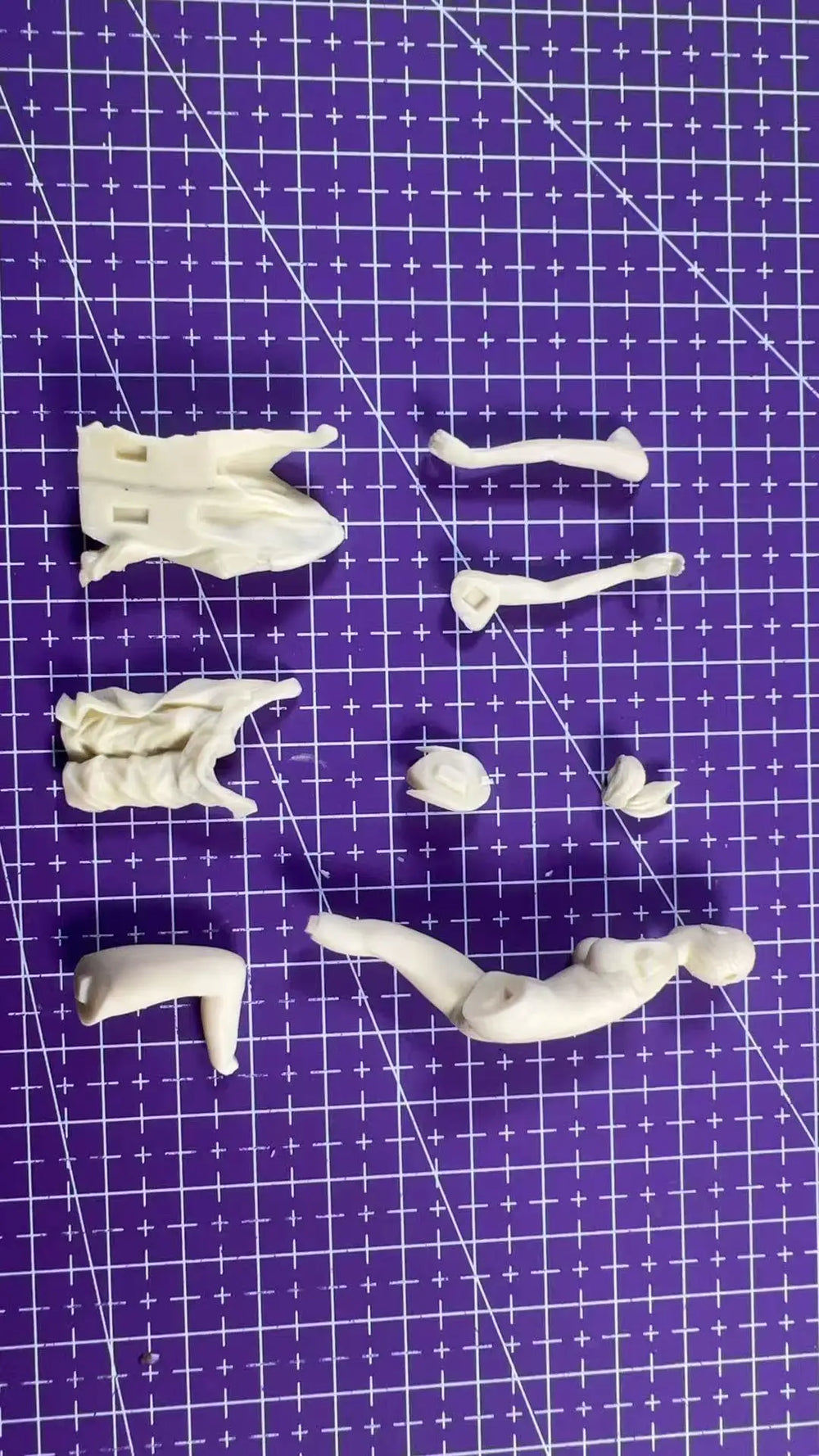 1/20 Athletic Woman, Resin Model Figure Kit, Unassembled and Unpainted