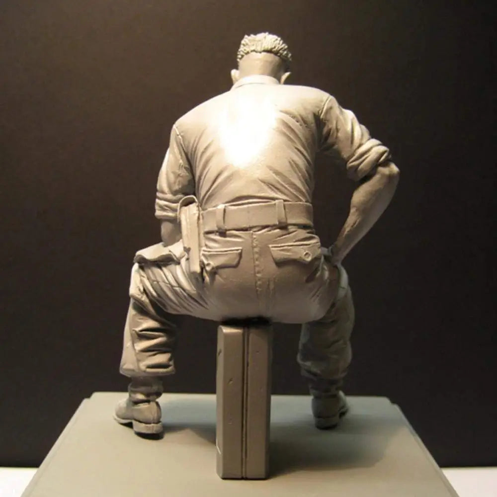 1/16 WWI French Soldier, Resin Model Figure Kit, Unassembled and Unpainted