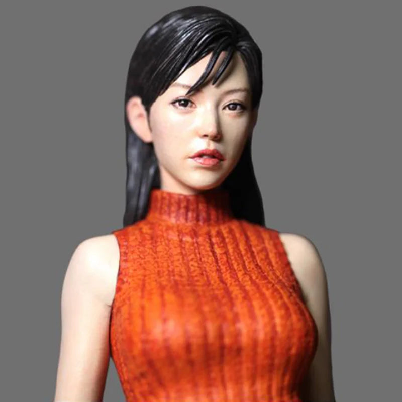 1/8 Female in Casual Wear, Resin Model Figure Kit, Anime Theme, Unassembled and Unpainted