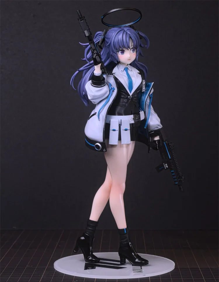 1/7 Modern Blue Archive Hayase Yuuka, Resin Model Figure Kit, Unassembled and Unpainted