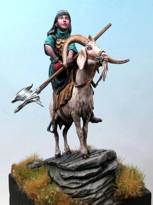 1/32 Medieval Officer, Resin Model Figure Kit, Fantasy Theme, Unassembled and Unpainted