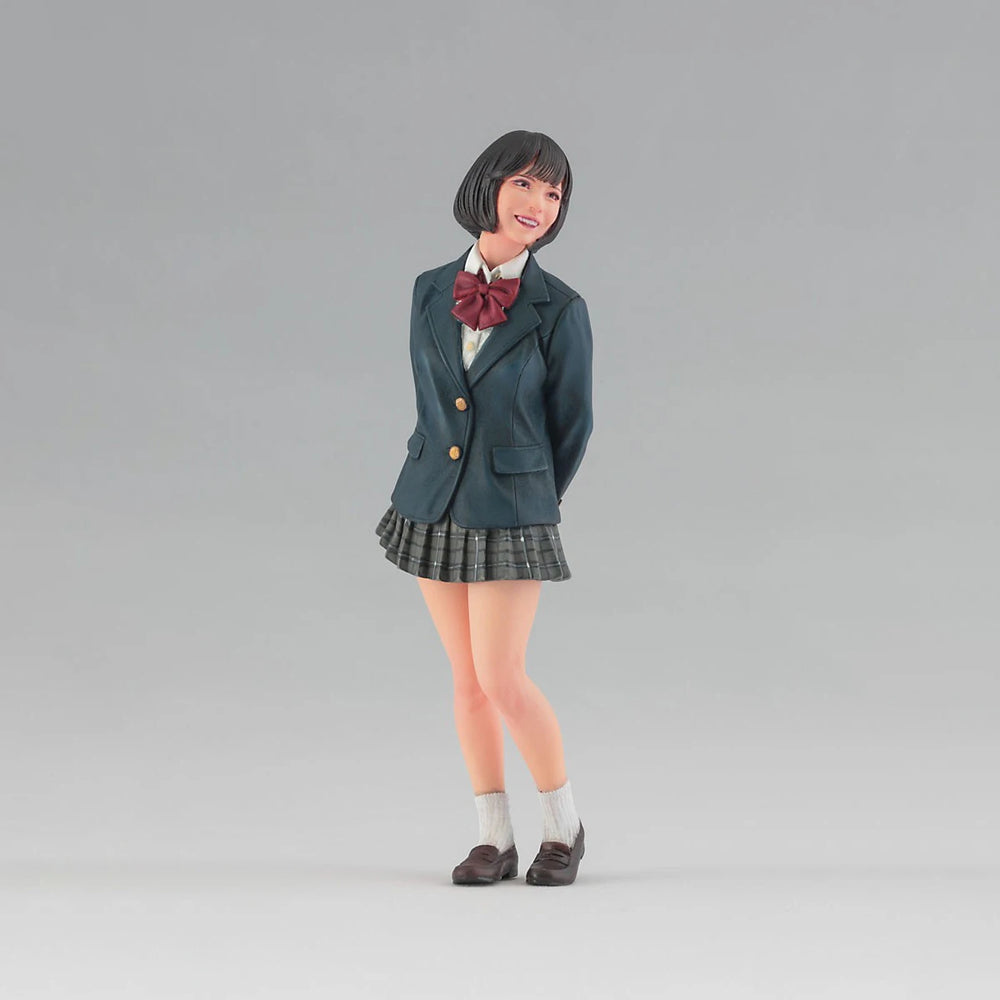1/12 Schoolgirl in Uniform, Resin Model Figure Kit, Anime Theme, Unassembled and Unpainted