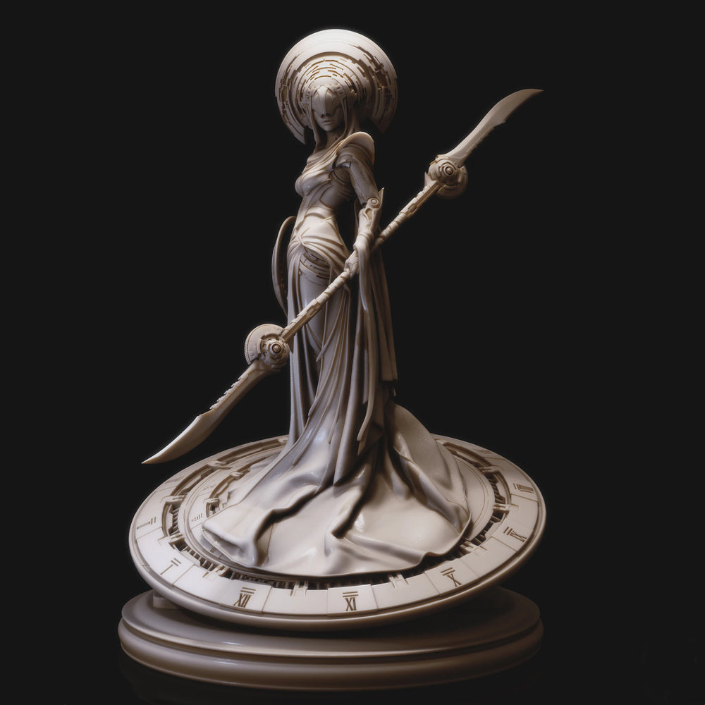 1/24 Winged Celestial Warrior, Resin Model Figure Kit, Fantasy Theme, Unassembled and Unpainted