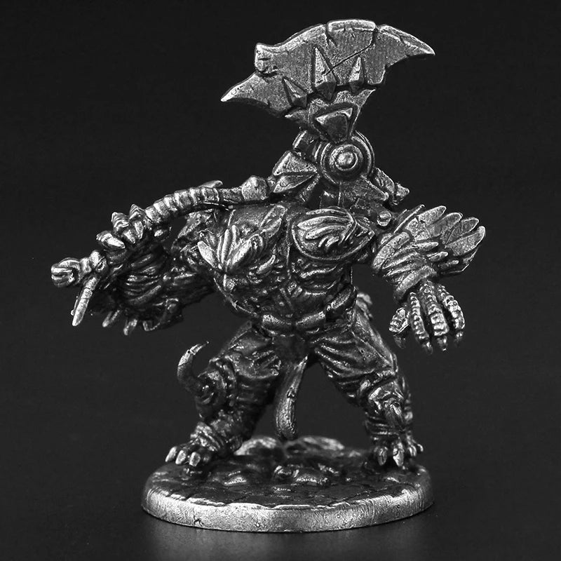 35mm Night Owl Force Demon Warriors, 6 Figures, Resin Model Figure Kit, Fantasy Theme, Unassembled and Unpainted