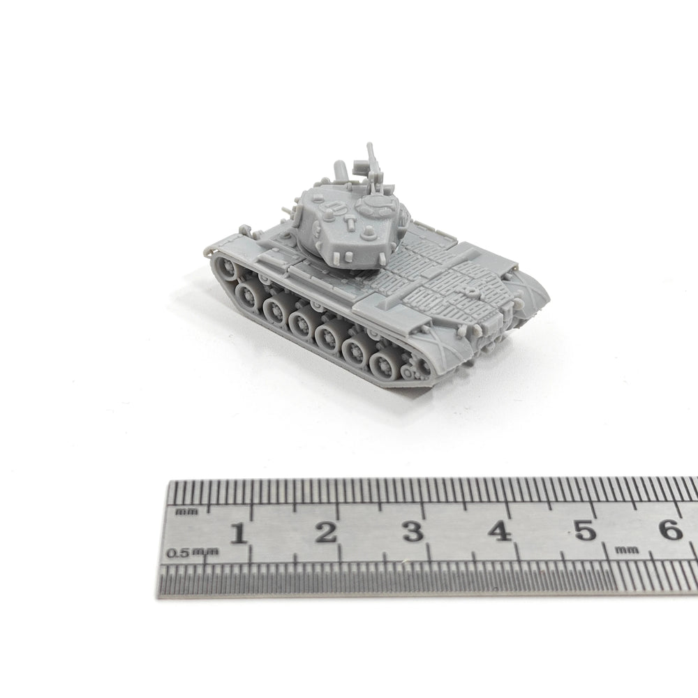1/144 Cold War M45 T26E2 Medium Tank, Resin Model Vehicle Kit, Unassembled and Unpainted