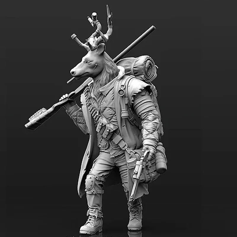 1/24 Magical Knight, Resin Model Figure Kit, Fantasy Theme, Unassembled and Unpainted