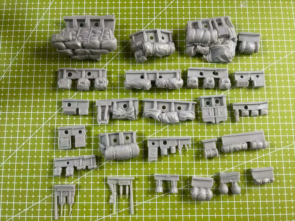 1/35 WWII M8 Armored Car, Resin Model Vehicle Kit, Unassembled and Unpainted