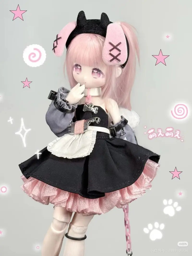 1/8 Ghost Stories Cute Chibi, Resin Model Figure Kit, Anime Theme, Unassembled and Unpainted
