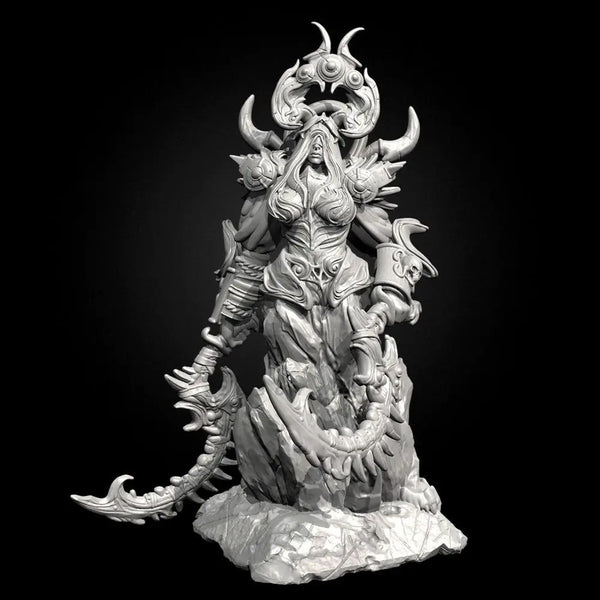 50mm Night Goddess, Resin Model Figure Kit, Fantasy Theme, Unassembled and Unpainted