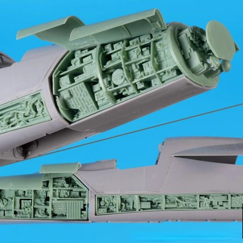 1/48 Cold War F-111 Aardvark Fuselage Sections, Resin Model Aircraft Kit, Unassembled and Unpainted