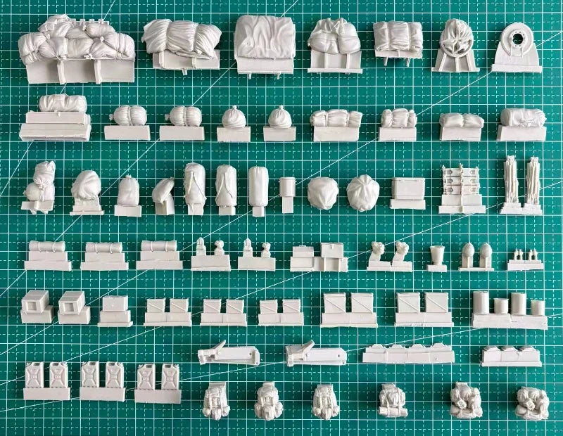 1/35 Cold War & Cold War M60A1, Resin Model Accessory Kit, Unpainted