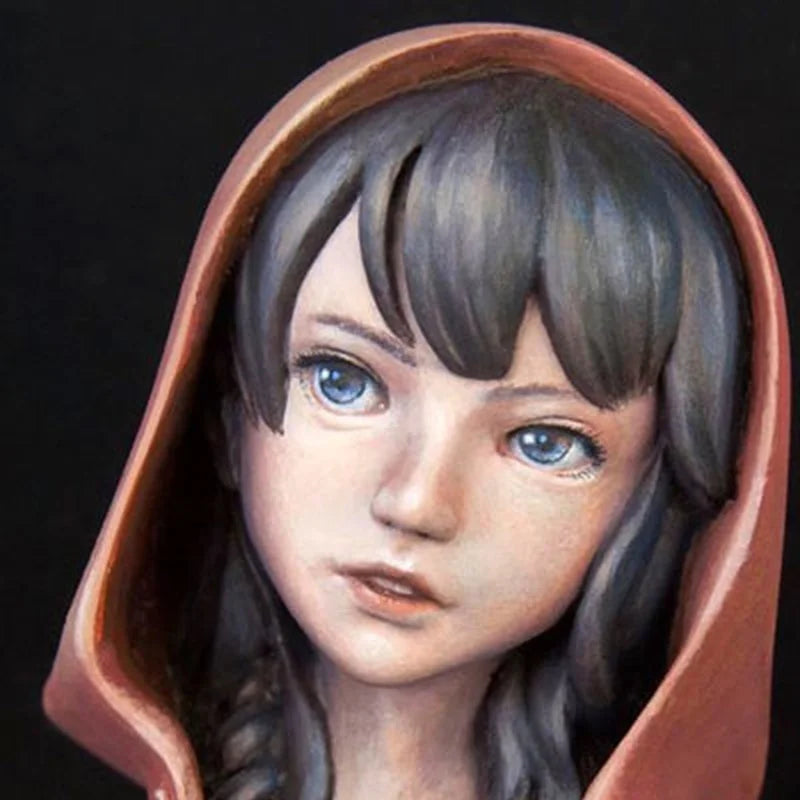 75mm Street Dance Girl, Resin Model Figure Kit, Anime Theme, Unassembled and Unpainted