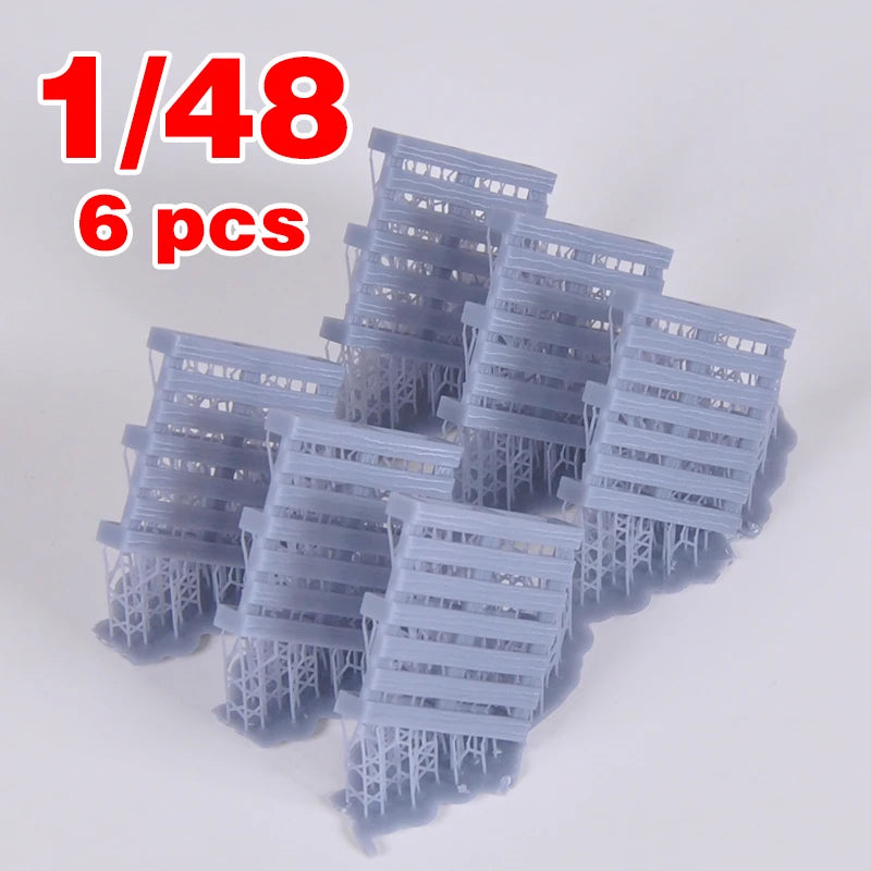 1/35 Modern Warehouse Equipment & Pallets, Resin Model Terrain Kit, Unpainted