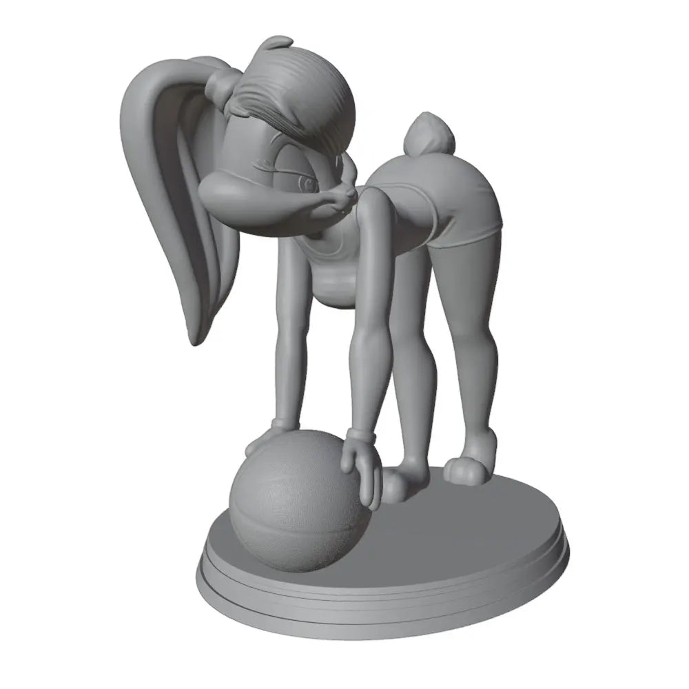 1/24 Rabbit Female Character, Resin Model Figure Kit, Anime Theme, Unassembled and Unpainted