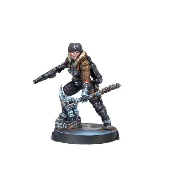 Female Sci-Fi Tactical Operator, Resin Model Figure Kit, Sci-Fi Theme, Unassembled and Unpainted