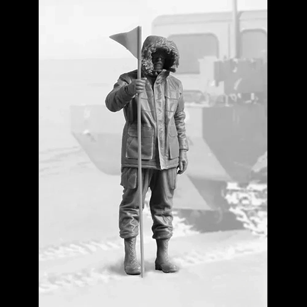 1/32 Polar Explorer, Resin Model Figure Kit, Historical Theme, Unassembled and Unpainted
