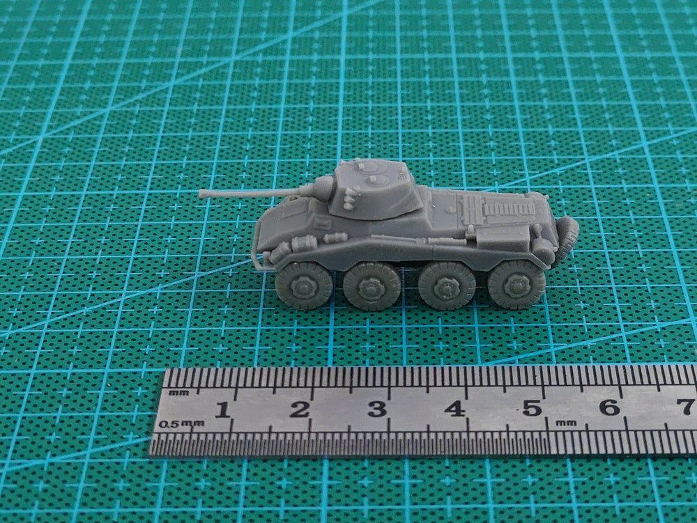 1/144 WWII German SdKfz 234/2 Puma, Resin Model Vehicle Kit, Unassembled and Unpainted