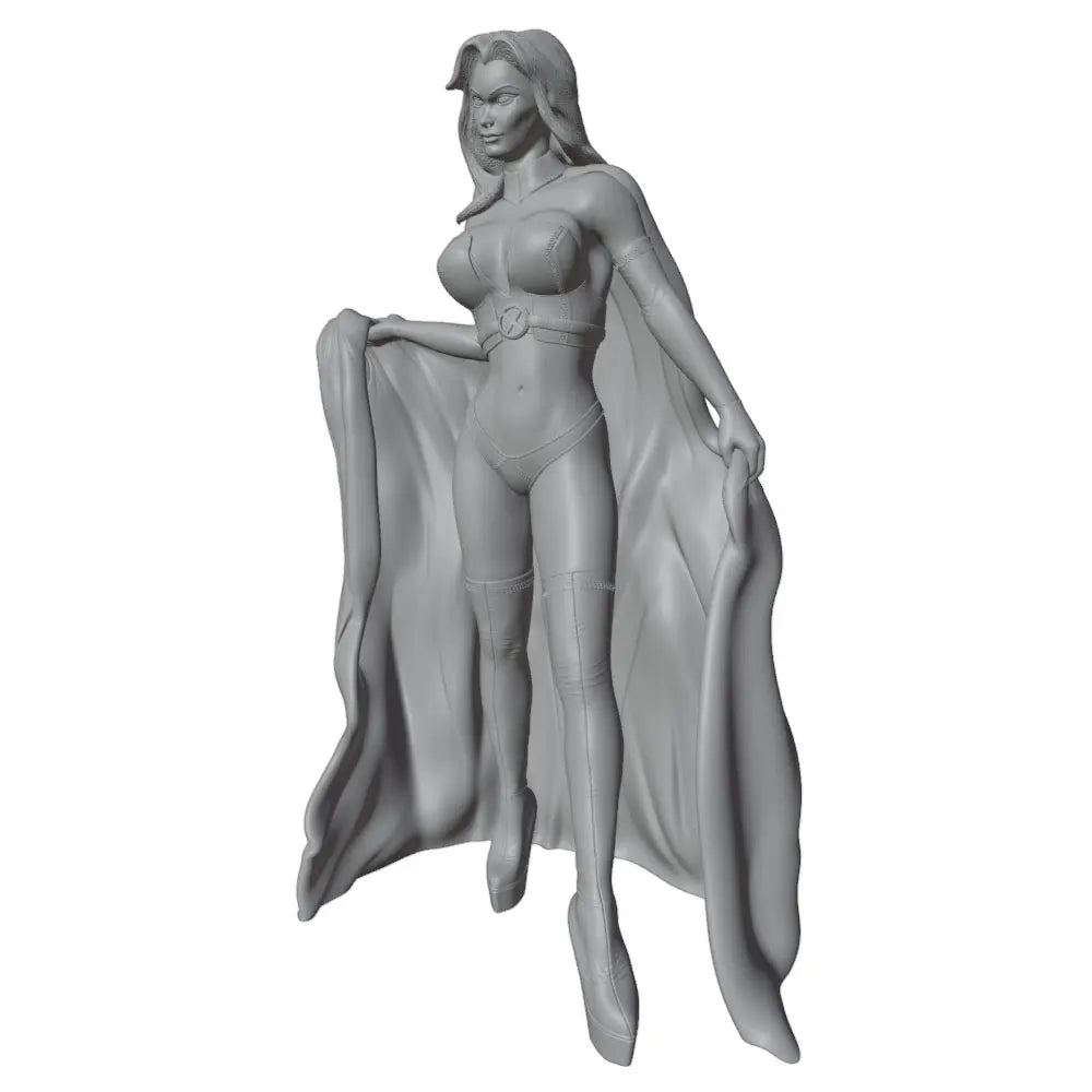 1/24 Pinup Fantasy Female, Resin Model Figure Kit, Unassembled and Unpainted