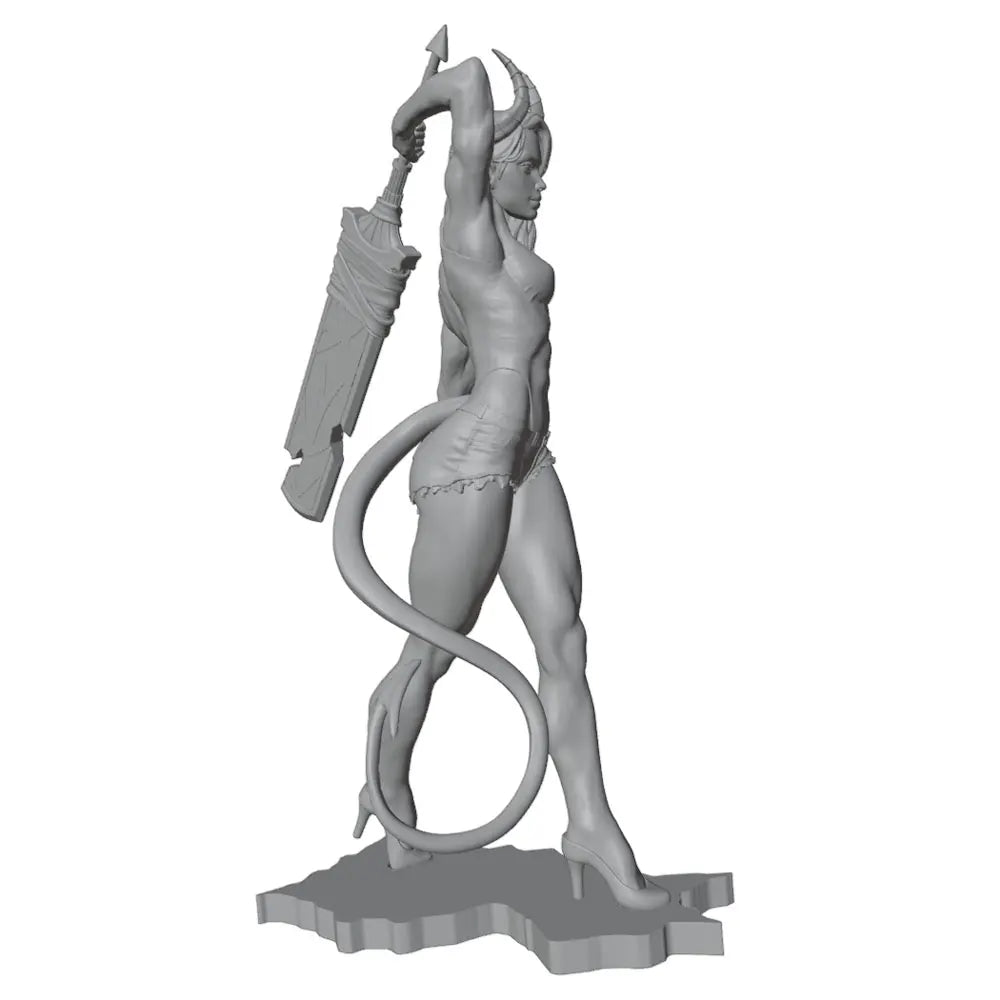 1/24 Female Orc Warrior, Resin Model Figure Kit, Fantasy Theme, Unassembled and Unpainted