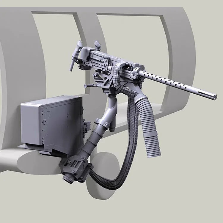 1/35 Modern M2 Machine Gun Mount, Resin Model Accessory Kit, Unpainted