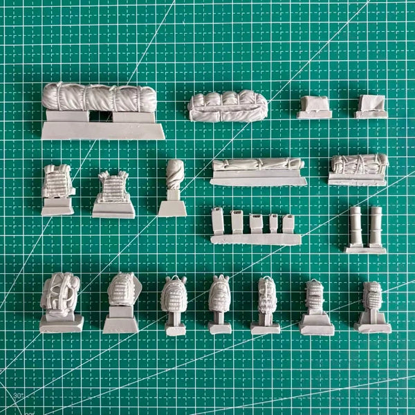 1/35 Modern French AMX 10RCR, Resin Model Vehicle Kit, Unassembled and Unpainted