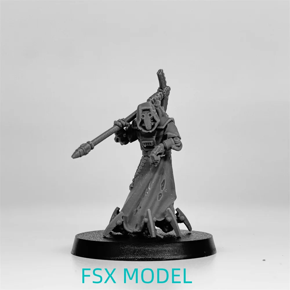 Scavenger Elders, 10 Figures, Resin Model Figure Kit, Fantasy Theme, Unassembled and Unpainted